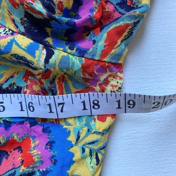 Terra & Sky Women's Plus Size Puff Sleeve Square Neck Babydoll Top - Picture 9 of 12